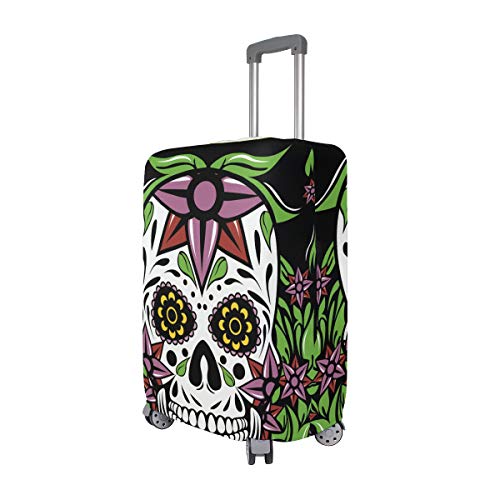 Funda para Maleta con diseño de Calavera Mexicana