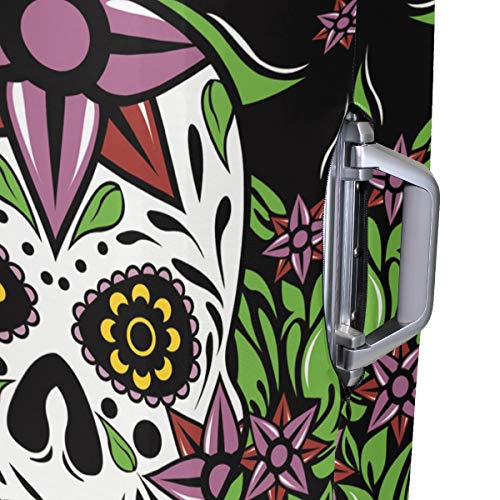 Funda para Maleta con diseño de Calavera Mexicana