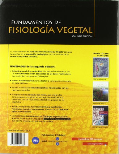 FUNDAMENTOS DE FISIOLOGIA VEGETAL. 2 ED.