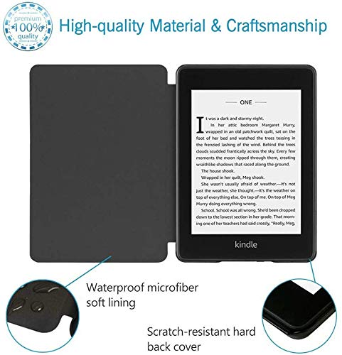 Fundas para Kindle Paperwhite 2018 Pintura Original Hermosas Jirafas Masai Mara Kindle Paperwhite 2018 Funda con Despertador automático/Reposo 10a generación Kindle Paperwhite Funda de 10a generaci