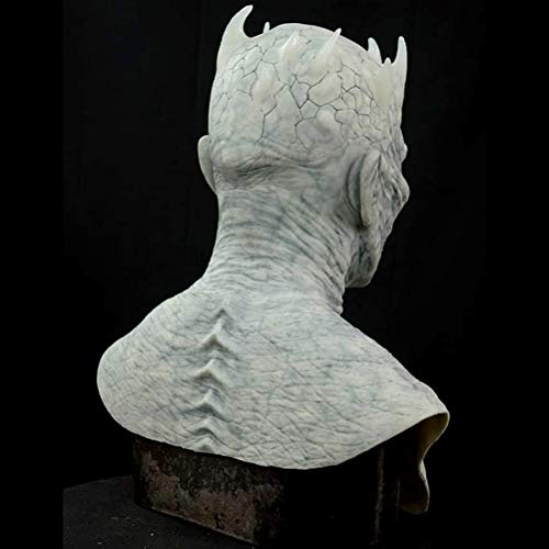 FuYouTa Máscara de Rey de La Noche Máscara de Cosplay de Halloween Rey de La Noche Máscara de Látex Zombie Accesorios de Disfraces de Fiesta de Halloween
