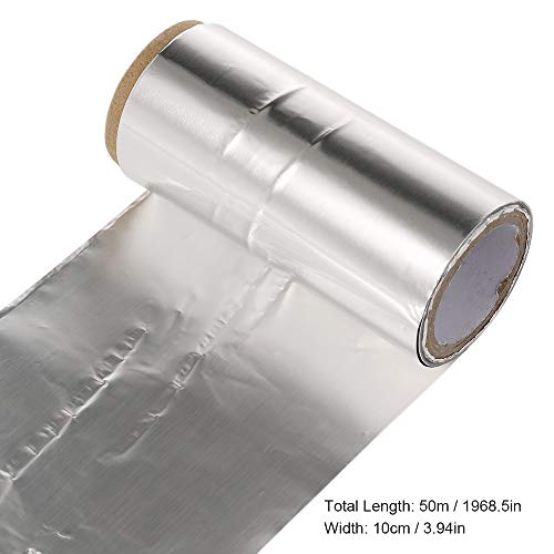 FXJ Papel de Aluminio for el Pelo de Perm Estilismo for Colorear Hair Salon Hair Styling Instrumento de peluquería y Suministros Peluquería Uso del Papel de Aluminio