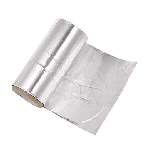 FXJ Papel de Aluminio for el Pelo de Perm Estilismo for Colorear Hair Salon Hair Styling Instrumento de peluquería y Suministros Peluquería Uso del Papel de Aluminio
