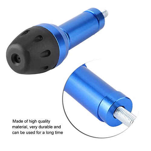 Fydun Motocicleta del Marco Deslizadores Protectores motor topes anticaidas 1 pieza Aluminio Deslizadores anticolisión de la horquilla delantera(azul)