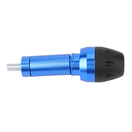 Fydun Motocicleta del Marco Deslizadores Protectores motor topes anticaidas 1 pieza Aluminio Deslizadores anticolisión de la horquilla delantera(azul)