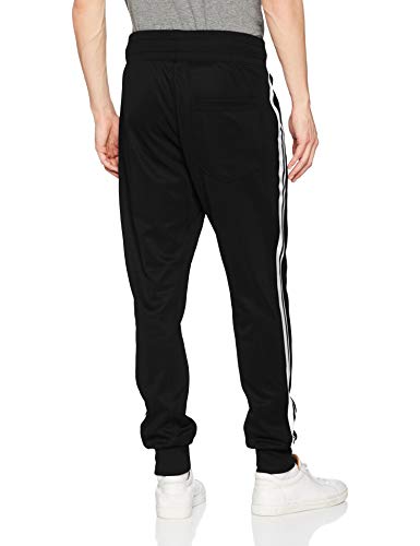 G-STAR RAW Alchesai Slim Tapered Sweatereat Pants Pantalones de Deporte, Negro (Dk Black A650-6484), 42 (Talla del Fabricante: Large) para Hombre