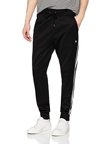 G-STAR RAW Alchesai Slim Tapered Sweatereat Pants Pantalones de Deporte, Negro (Dk Black A650-6484), 42 (Talla del Fabricante: Large) para Hombre