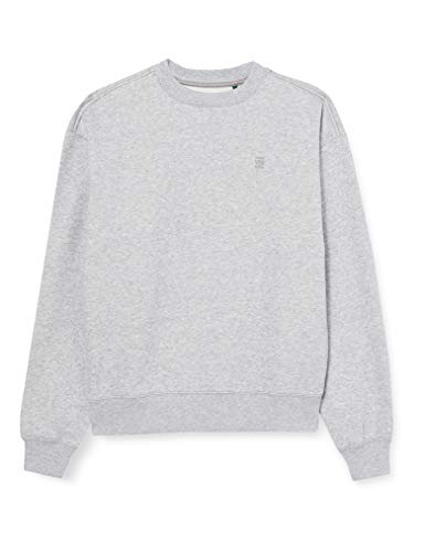 G-STAR RAW Graphic 12 STOR Sweat Sudadera, Rojo (Grey Htr 906), Medium para Hombre