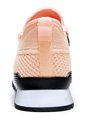 Gaatpot Mujeres Zapatillas para Correr Deportivo Fitness Sneakers Ligero Outdoor Calzado Transpirables Casual Zapatos Running Shoes Naranja 37EU=38CN
