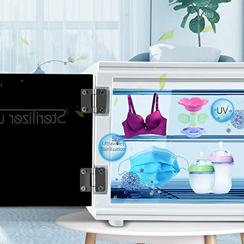 Gabinete esterilizador UV, Vogvigo-Ultravioleta Desinfectante Beauty Box, herramienta de limpieza profesional de la caja de desinfección con función de desinfección, para toallas, tijeras pinzas