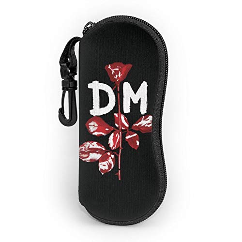 Gafas Casos Dm Rose Portátil Gafas Caso Gafas Gafas De Sol Bolsa Suave Cremallera Con Gancho Para La Escuela Oficina Fitness Viajes