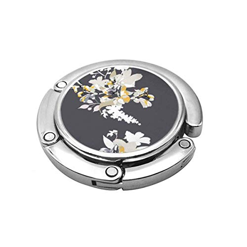 Gancho Plegable del Monedero de la suspensión del Bolso, Flores de jazmín del Modelo