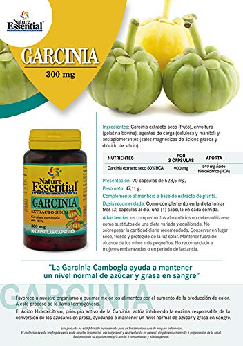 Garcinia cambogia 300 mg. (ext. seco) 90 capsulas