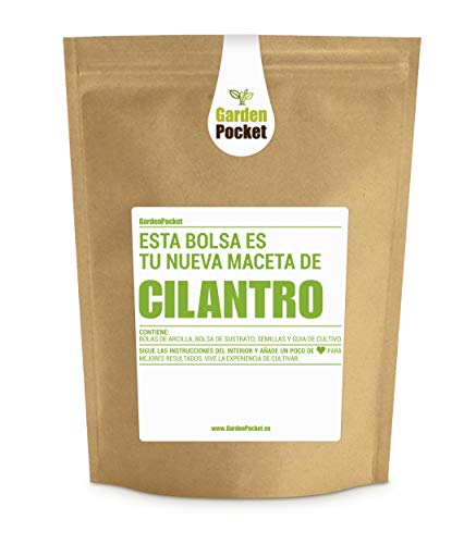 Garden Pocket - Kit de Cultivo de CILANTRO - Bolsa Maceta
