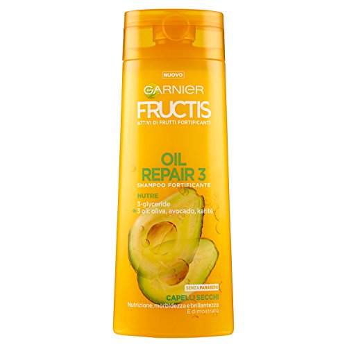 Garnier Fructis Oil Repair 3 Champú para cabello seco, 250 ml