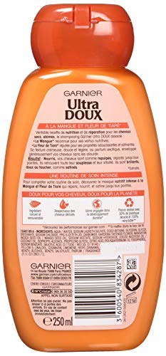 Garnier Ultra Doux Mangue et Fleur de Tiaré - Shampooing - 250 ml