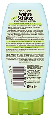 Garnier verdadera schätze Acondicionador Coco Agua, 6 pack (6 x 200 ml)