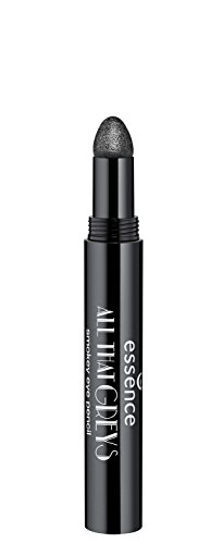 Gasolina All That Greys Smokey Eye Pencil Lápiz de color 01 Black to Black, polvo efecto Smoky con aplicador esponja. Se Utilise como de sombra de ojos o como ojos, 0.90 g, 0.03 oz.