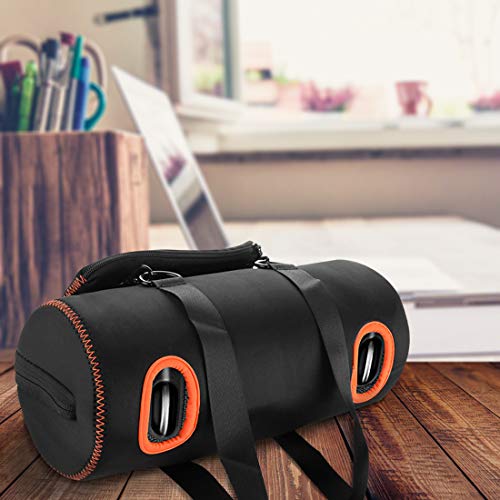 Geekria - Funda de transporte para altavoz portátil JBL Xtreme 2, impermeable, inalámbrica, resistente al agua, funda para altavoz, bolsa de viaje, caja de transporte, mochilas, exteriores (negro)