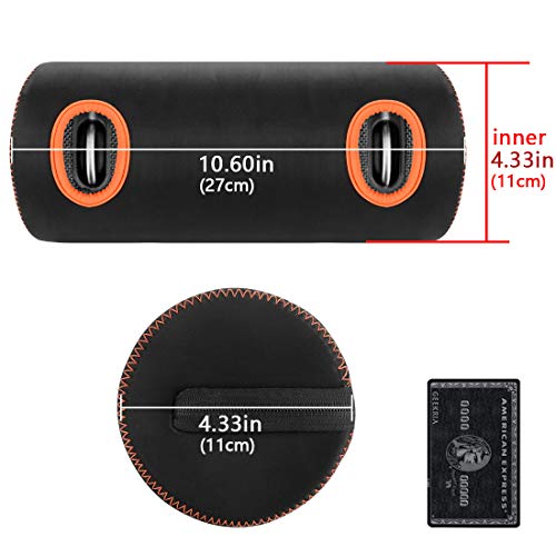 Geekria - Funda de transporte para altavoz portátil JBL Xtreme 2, impermeable, inalámbrica, resistente al agua, funda para altavoz, bolsa de viaje, caja de transporte, mochilas, exteriores (negro)