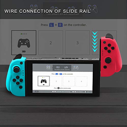 GEEMEE Mando Switch para Nintendo Switch, Bluetooth Wireless Controller Gamepad Joystick Controlador De Reemplazo Izquierdo Y Derecho para Joy con