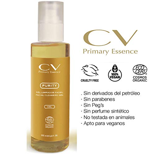 Gel limpiador facial Purity de CV Primary Essence 200 ml