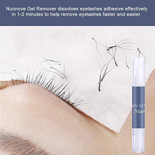 Gel Removedor de Pestañas, Eliminar las Pestañas, Gel para Extensiones de Pestañas y Elimina Fácilmente y Rápidamente las Pestañas Adhesivas, Retire el expansor de Pestañas Rápidamente, 10 g
