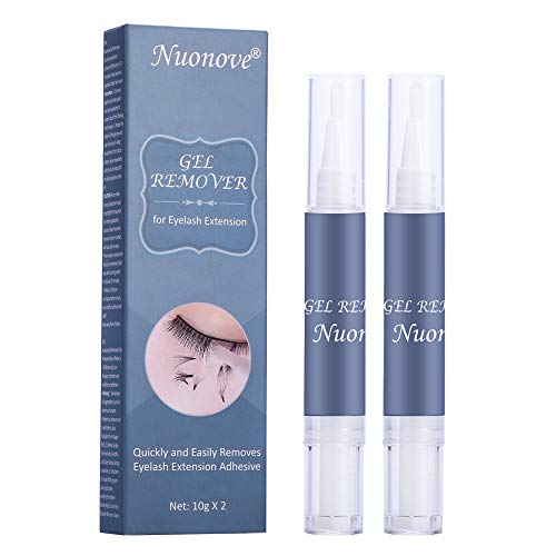 Gel Removedor de Pestañas, Eliminar las Pestañas, Gel para Extensiones de Pestañas y Elimina Fácilmente y Rápidamente las Pestañas Adhesivas, Retire el expansor de Pestañas Rápidamente, 10 g