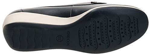 Geox D ARETHEA B, Mocasines para Mujer, Azul (Navy C4002), 39 EU