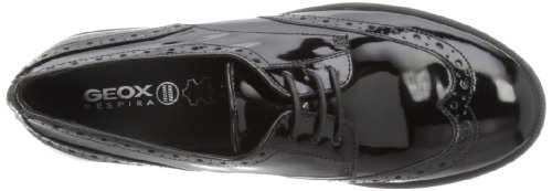 Geox J Agata C, Zapatos de Vestir Niñas, Negro (Black C9999), 34 EU