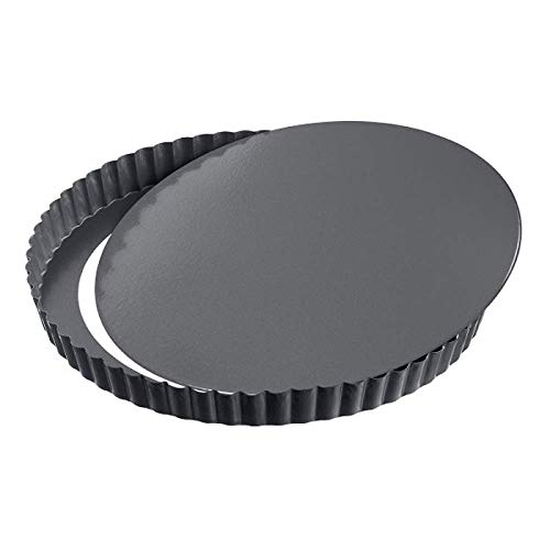 GF - Molde de Horno Rizado - Base Desmontable - Recubrimiento Antiadherente - Diámetro 24 cm