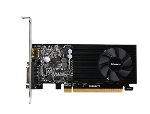 Gigabyte GV-N1030D5-2GL 2GB GDDR5 - Tarjeta gráfica (NVIDIA, GeForce GT 1030, 4096 x 2160 Pixeles, 1257 MHz, 1506 MHz, 2 GB)