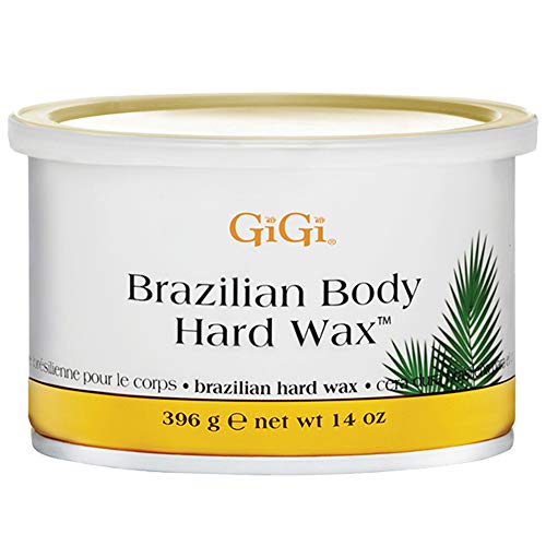 GiGi Brazilian Body Hard Wax, Cera corporal brasileña, 396 g