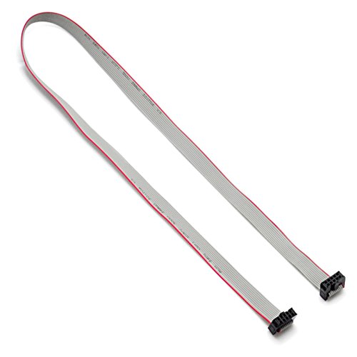 Gikfun 70 cm 10 pin JTAG USBISP AVR descargar alambre para Arduino EK1282