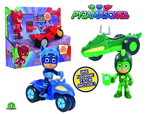 Giochi Preziosi PJ Masks PJU001 vehículo de Juguete - Vehículos de Juguete (Rojo, Motocicleta, Interior, 3 año(s), Niño/niña, China)