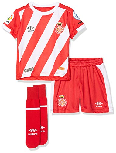 Girona F.C. 90088 Minikit 1ª Equipación, Unisex bebé, Rojo, 2 años