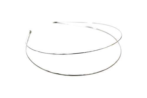 Glamour Girlz - Diadema de doble fila con alambre estrecho y estrecho