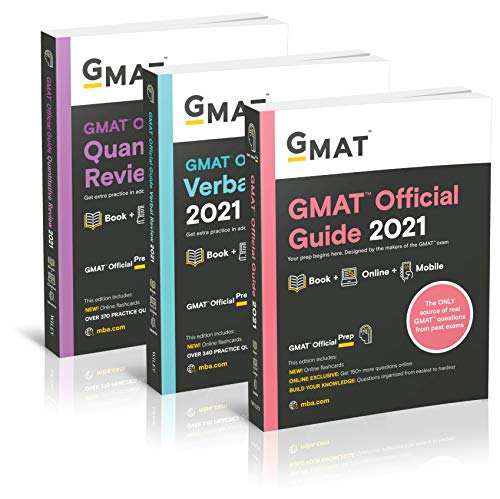 GMAT Official Guide 2021 Bundle: Books + Online Question Bank
