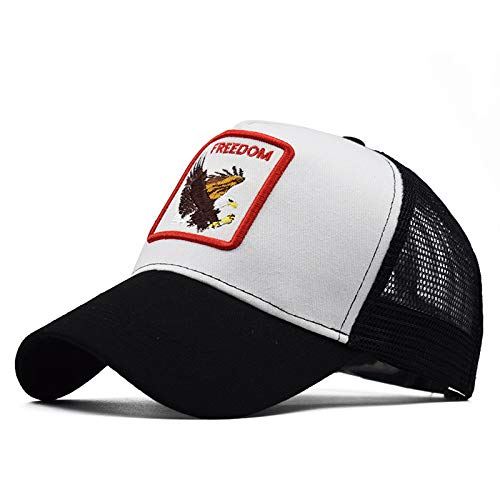 Gorra de béisbol con Bordado de Animales Gorra de béisbol para Hombres y Mujeres Gorra de Hip-Hop Hip-Hop