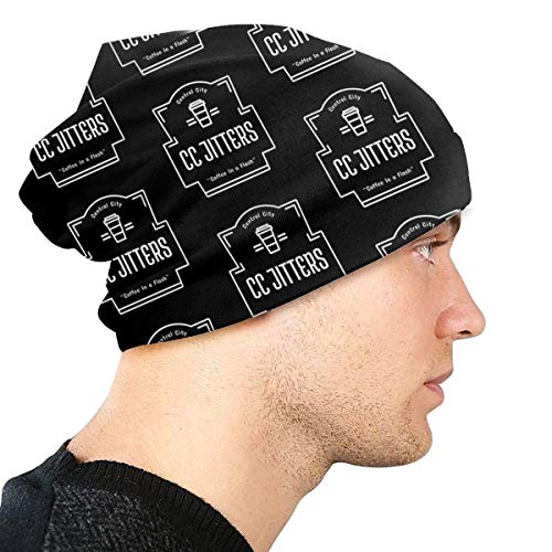 Gorro de Punto CC Jitters Knit Beanie Hat Cap Gorras de Invierno Sombreros Skull Cap