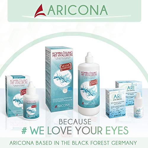 Gotas oculares ARI EYE DROPS - 0,3% gotas oculares de hialuron contra la sequedad de los ojos - hidratante y calmante (1x 10ml)