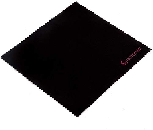 Gotofine Dos Lados Espejo de Mano para Maquillaje con Ampliación 1X y 7X con soporte - Claro y Transparente, calidad Premium (7x)