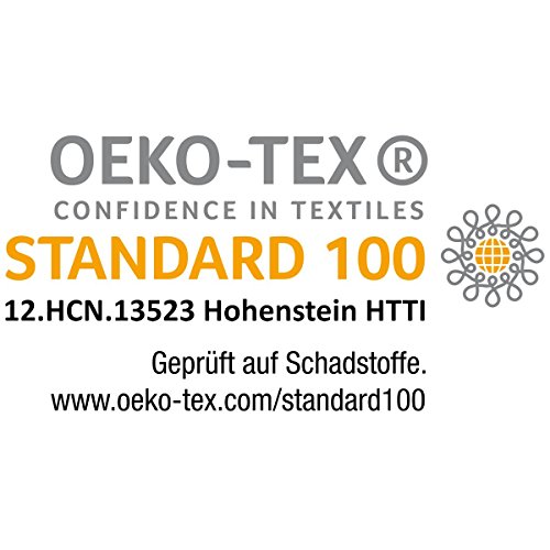 Gräfenstayn 4pcs Fundas para sillas elásticas Charles - respaldos Redondos y angulares - Paquete Benefit - Ajuste bi-elástico con Sello Oeko-Tex Standard 100:"Confianza verificada (Turquesa)
