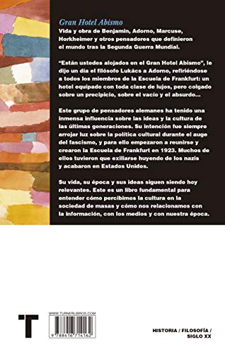 Gran Hotel Abismo: Una biografía coral de la Escuela de Frankfurt (Noema)