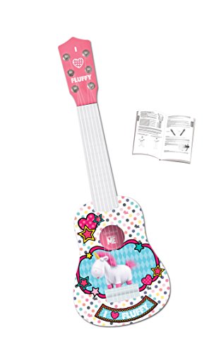 Gru: Mi Villano Favorito Blandito el Unicornio de los Minions, GRU-Mi Primera Guitarra, 6 Cuerdas, 53 cm de Largo, Juguete niñas a Partir de 3 años (Lexibook K200DES1), Color Blanco