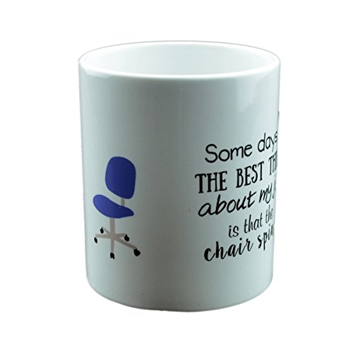 GTR-Prestige Giftware Some Days XCMN235 - Taza Divertida con Texto en inglés Office Humour para Hombre y Mujer