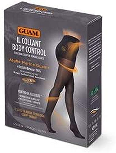 Guam Medias Body Control Celulitis 50 Denier Negro Mate Talla S/M