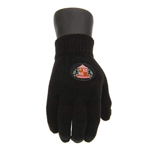 Guantes Oficial negro SUNDERLAND AFC punto