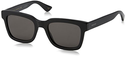 Gucci 0001S, Gafas de Sol para Hombre, Negro, 52