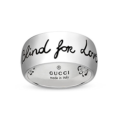 Gucci Blind For love anillo en plata ybc455248001021